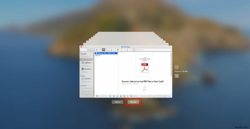 Cách khôi phục các tệp PDF đã bị xóa, bị hỏng hoặc chưa được lưu trên máy Mac 