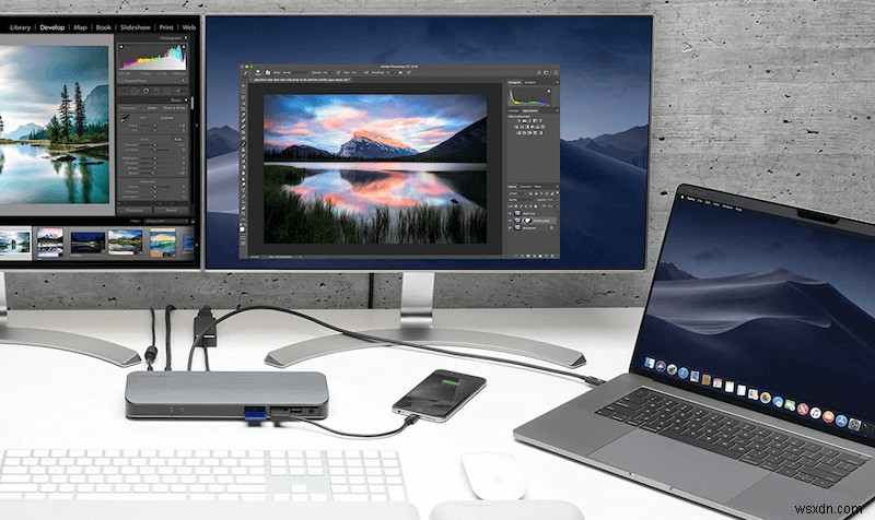 USB-C Hub so với Docking Station:Cái nào tốt hơn cho người dùng MacBook Pro?