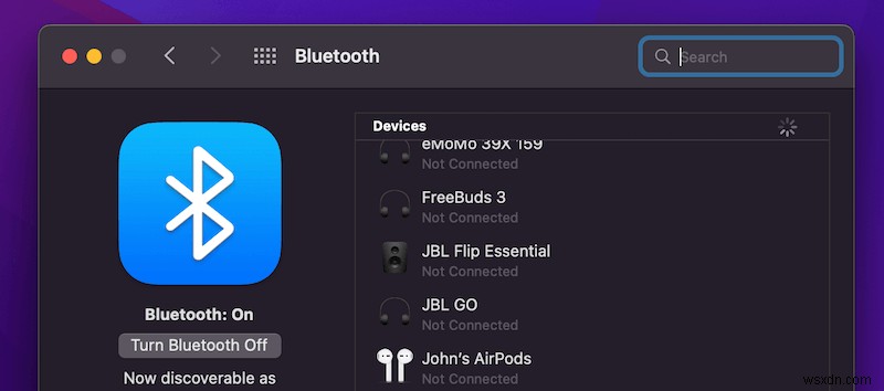 MacBook Pro có Bluetooth không (Cách bật)