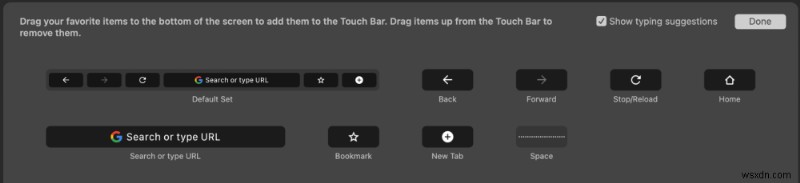 Cách tùy chỉnh Touch Bar trên MacBook Pro