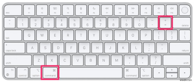 Cách thay đổi kích thước phông chữ trên MacBook Pro