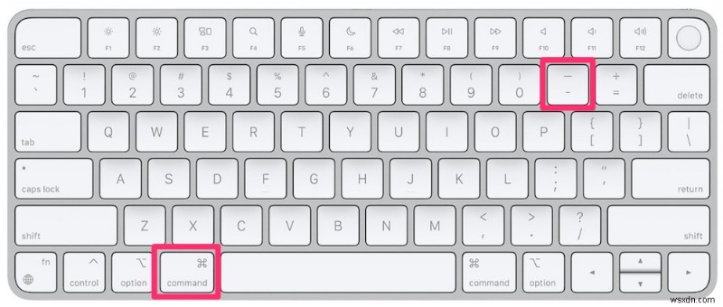 Cách thay đổi kích thước phông chữ trên MacBook Pro