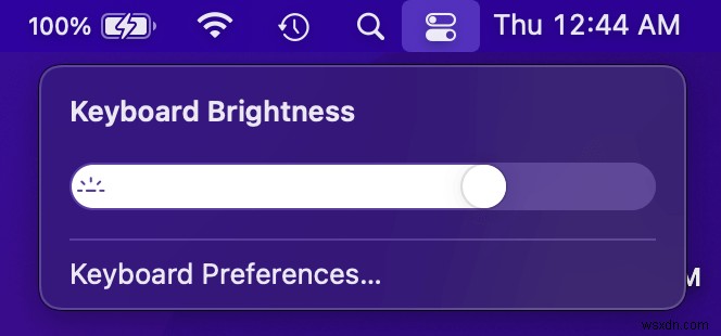 Cách bật đèn bàn phím trên MacBook Pro