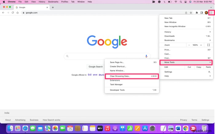 Cookie được lưu trữ ở đâu trên Mac Chrome?