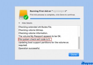 Sửa lỗi hệ thống lưu trữ / tệp xác minh hoặc sửa chữa không thành công 69716/69845 Lỗi