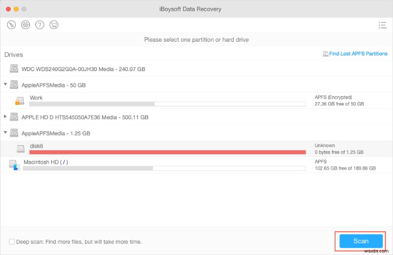 Khắc phục cây fsroot APFS không hợp lệ khi kiểm tra cây fsroot trong macOS