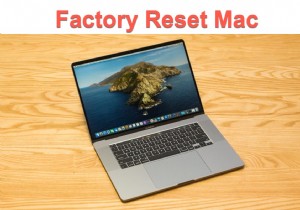 Làm thế nào để hoàn toàn khôi phục cài đặt gốc cho MacBook Pro / Air? Từng bước