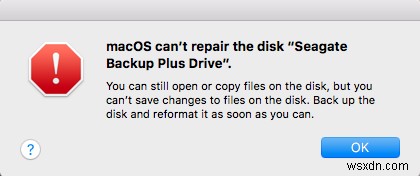 Cách khắc phục Disk Utility không thể sửa chữa lỗi đĩa này?