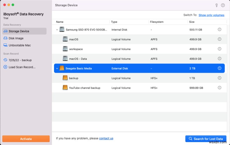 Sửa lỗi Seagate Backup Plus Drive không hiển thị / Đang hoạt động / Được nhận dạng trên Mac