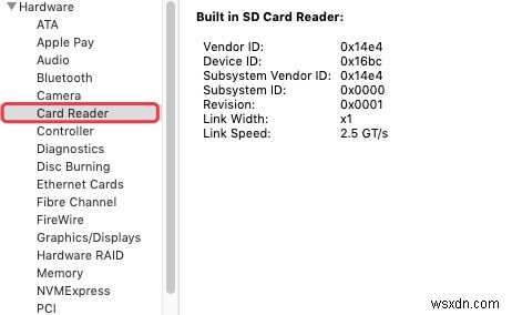 Làm thế nào để sửa thẻ SD không hiển thị, đọc hoặc nhận dạng trên máy Mac? 