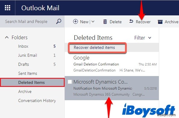 Cách khôi phục email đã xóa trên máy Mac (Email đã xóa vĩnh viễn)?