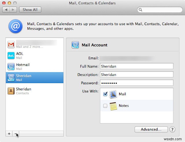 Ứng dụng Apple Mail không thể kết nối với Gmail