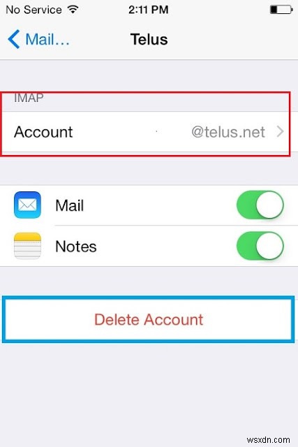 Không thể gửi email từ tài khoản email telus.net hoặc telusplanet.net trên iPhone, iPad hoặc Mac