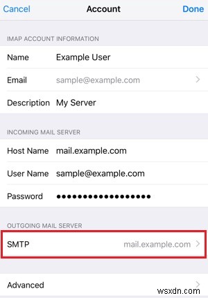 Không thể gửi email từ tài khoản email telus.net hoặc telusplanet.net trên iPhone, iPad hoặc Mac