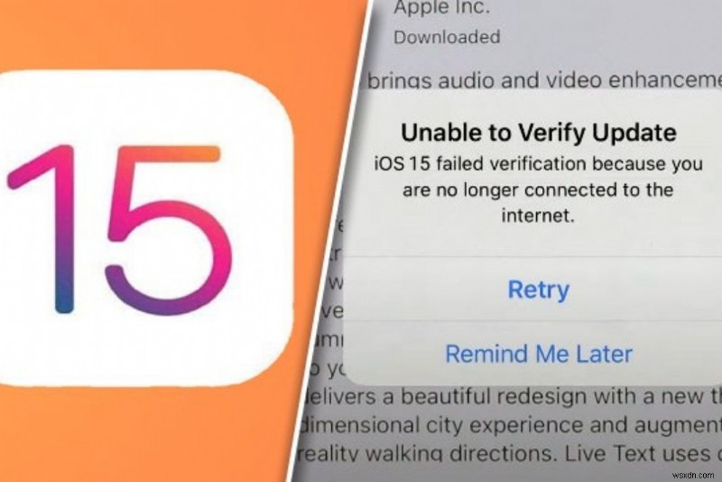 Cách khắc phục lỗi xác minh không thành công trong iOS 15  ?