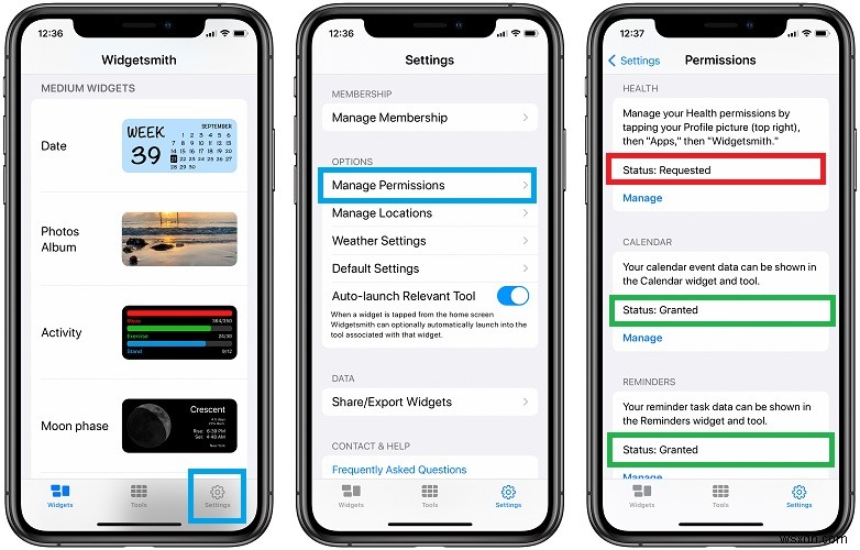 Widgetsmith không hoạt động trong iOS 15? Cách khắc phục sự cố này