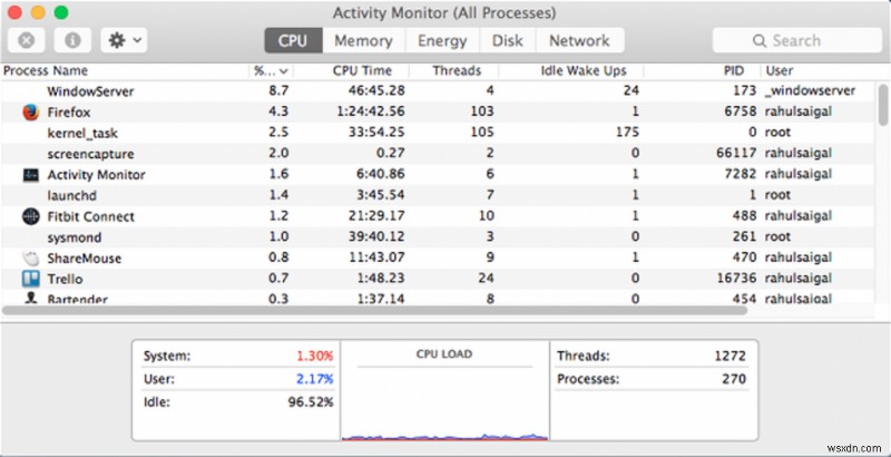 Cách khắc phục tình trạng sử dụng CPU cao sau khi nâng cấp lên macOS Monterey?