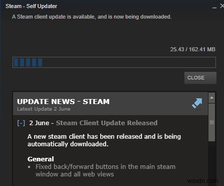 Đã sửa:Lỗi Steam Không có người dùng đăng nhập trên Windows 11