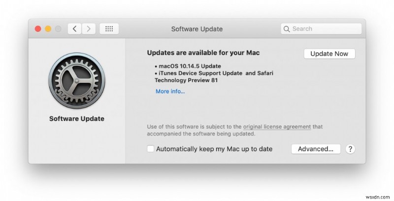 Khắc phục gói% @ bị thiếu hoặc không hợp lệ Lỗi nâng cấp macOS Monterey