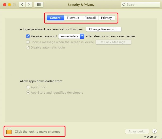 Một cách dễ dàng về cách thay đổi tùy chọn bảo mật trên Mac