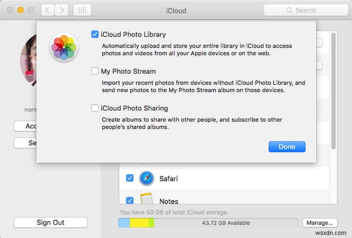 Cách truy cập Ảnh iCloud trên máy Mac 