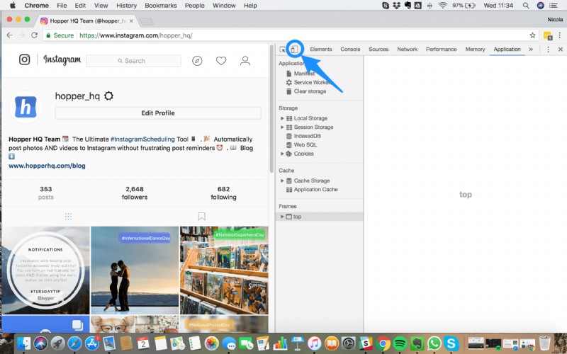 Hỏi! Làm thế nào để đăng trên Instagram từ máy Mac?