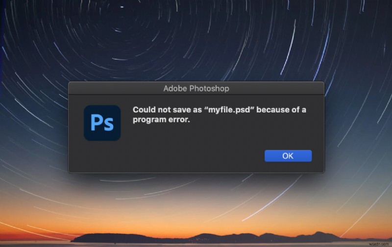 Cách xóa đĩa xước trong Photoshop trên máy Mac 