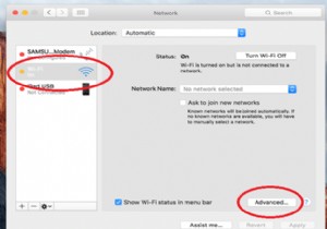Hướng dẫn đơn giản về cách quên mạng trên MacBook