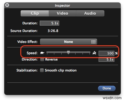 Cách tăng tốc iMovie trên Mac một cách hiệu quả