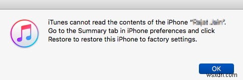 [Đã giải quyết] iTunes không thể đọc nội dung của iPhone