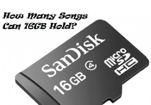 Tính toán chi tiết:16GB có thể chứa bao nhiêu bài hát? 