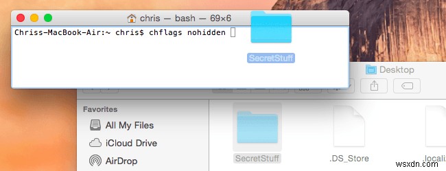 2022 Kỹ thuật về cách tạo thư mục ẩn trên máy Mac 