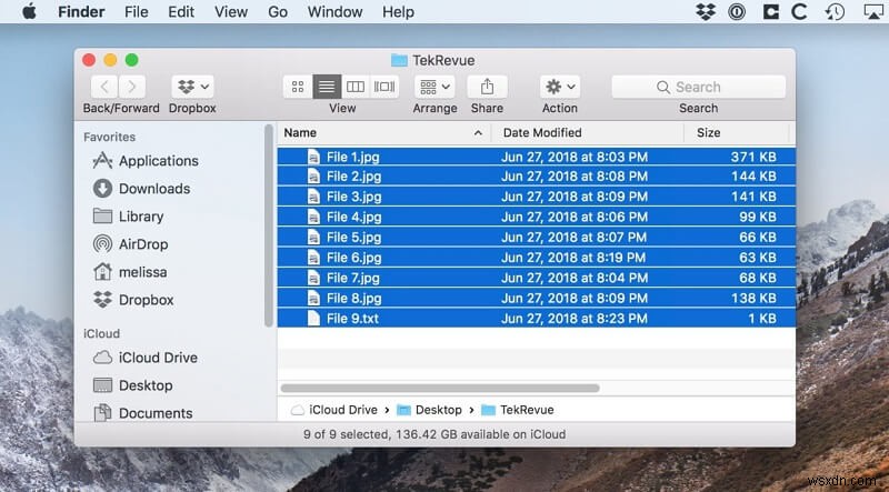 Các kỹ năng cơ bản về cách chọn nhiều tệp trên máy Mac 