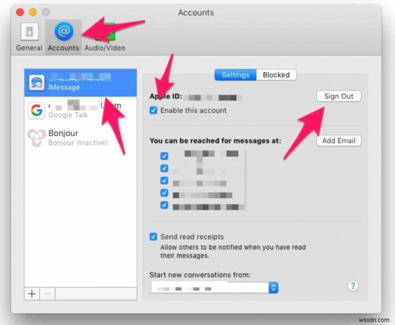 Cách tắt iMessage trên máy Mac để ẩn tin nhắn 