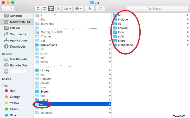 Cách truy cập thư mục Usr trên Mac [Hướng dẫn năm 2022] 