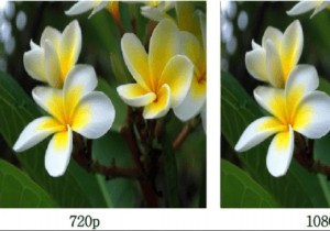 So sánh độ phân giải:720P, 1080P, 4K và 8K