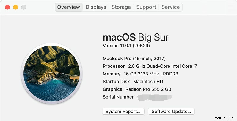 Danh sách toàn diện cho các phiên bản Mac OS X và macOS 