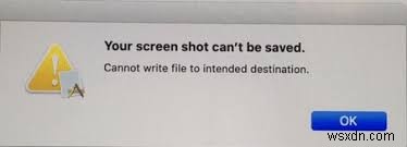 5 điều giải quyết hàng đầu cho ảnh chụp màn hình trên máy Mac Sự cố không hoạt động 