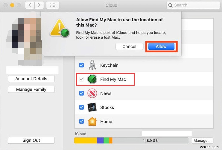 Cách sử dụng Tìm iPhone của tôi trên máy Mac để định vị thiết bị