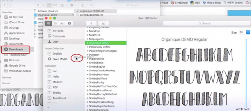 Hướng dẫn hàng đầu và dễ dàng về cách cài đặt phông chữ trên máy Mac