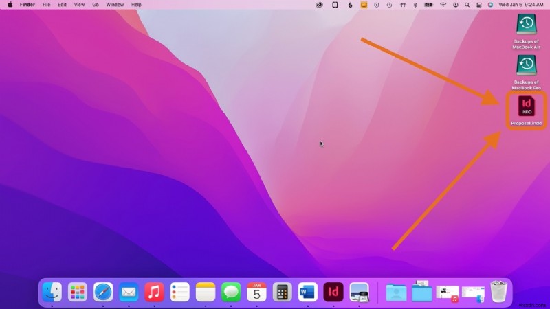 Cách khôi phục các tệp InDesign chưa được lưu / đã xóa trên máy Mac 