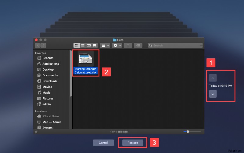 Cách khôi phục thành công và dễ dàng các tệp Excel trên máy Mac 
