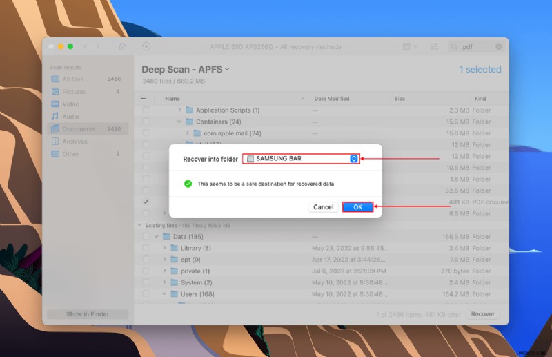 Cách khôi phục dữ liệu từ Macbook Air:Các trường hợp khác nhau được bảo vệ 
