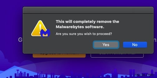 Cách gỡ cài đặt Malwarebytes trên Mac