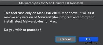Cách gỡ cài đặt Malwarebytes trên Mac