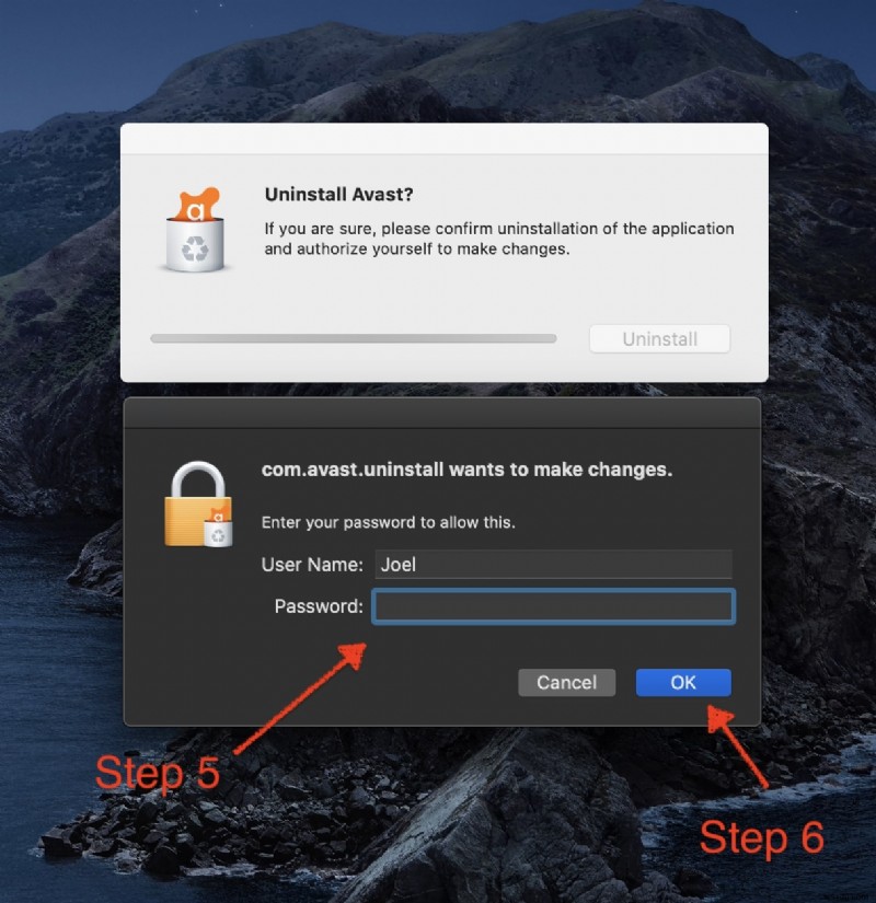 Cách gỡ cài đặt Avast trên Mac