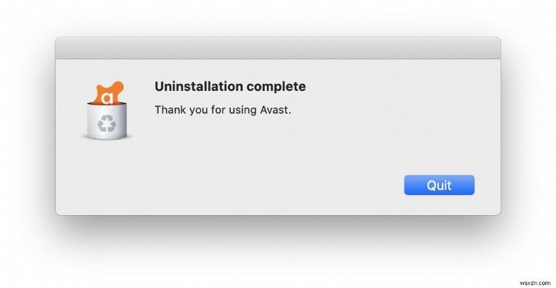 Cách gỡ cài đặt Avast trên Mac