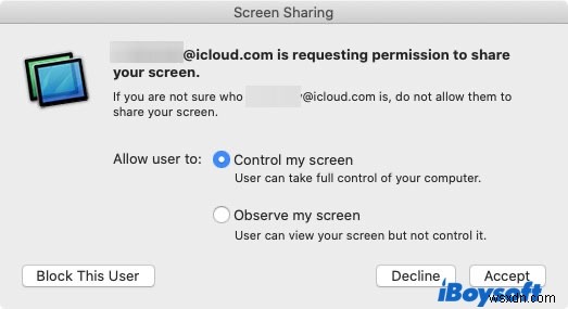 Tại sao &Cách khắc phục Chia sẻ màn hình Mac không hoạt động (Thu phóng / FaceTime)