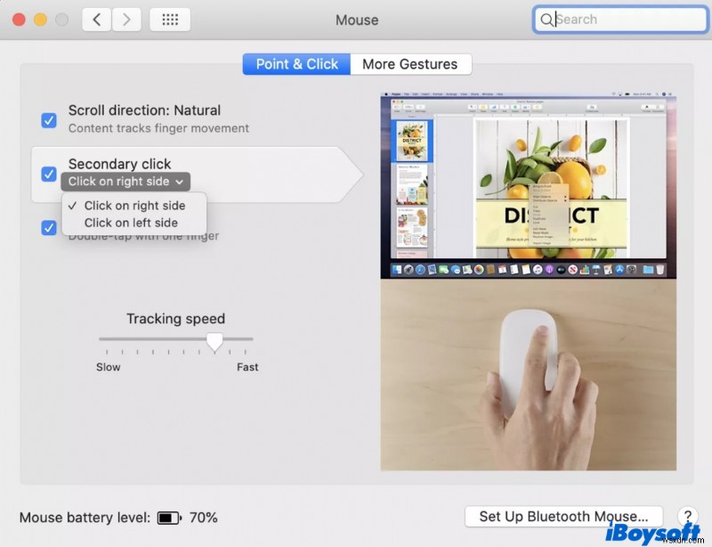Cách nhấp chuột phải trên máy Mac bằng Magic Mouse, Trackpad hoặc Bàn phím?