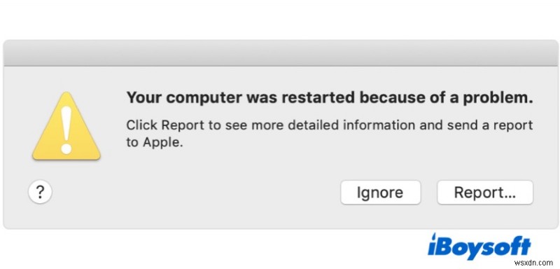 Mac / MacBook Tiếp tục khởi động lại, đây là lý do &bản sửa lỗi